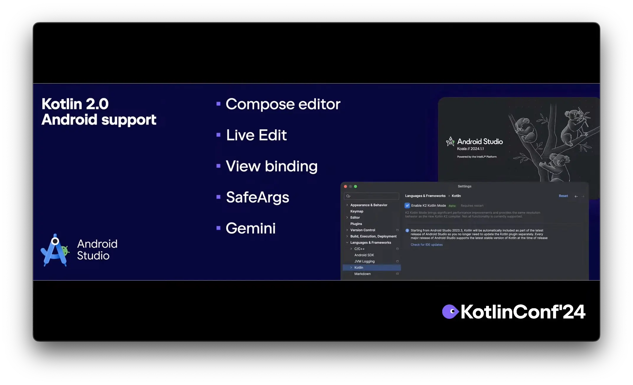 AndroidのKotlin 2.0サポート
